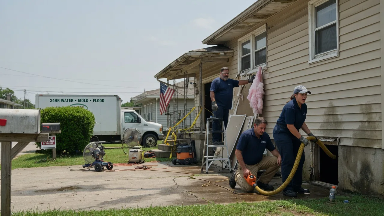 Water Damage Repair in Bristol, TN near me